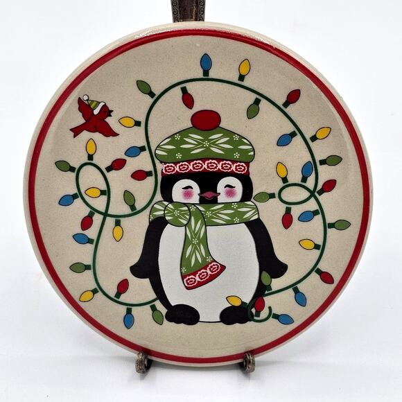 Adorable Temptations Holiday Coasters Snowman-Reindeer-Penguin-Gingerbread Man - Picture 2 of 6